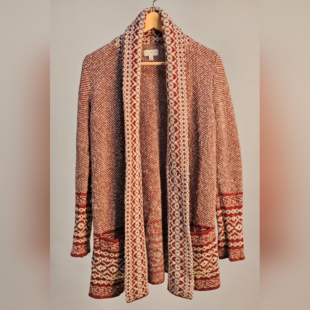 Lucky Brand Chunky Cardigan Sweater Size S/P